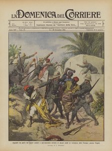 Zasadzka przez naszych żołnierzy i niefortunne aresztowanie jakichś Arabów w okolicy?