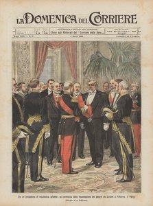 Od jednego prezydenta republiki do drugiego, ceremonia przekazania władzy przez Loubet?