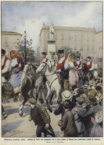 Demonstracje na Sardynii