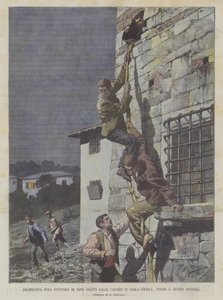 Dramatyczna nocna ucieczka Nove Coatti z więzienia Serracapriola, niedaleko S Severo (Foggia)