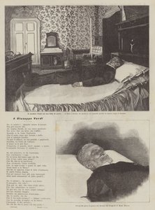 Giuseppe Verdi autorstwa Achille Beltrame