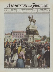 Państwa bałkańskie zbrojnie przeciwko Turcji, podżeganie i demonstracje wokół pomnika?