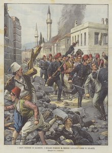 Poważne zamieszki w Salonikach Bułgarzy szerzą terror, rzucając bomby dynamitowe