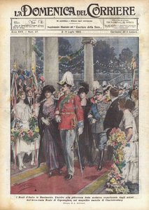 Royals of Italy w Danii autorstwa Achille Beltrame