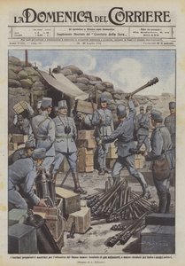 Barbarzyńskie austriackie przygotowania do ofensywy Dolnej Soczy, duszące butle z gazem?