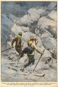 Dramaty góry autorstwa Achille Beltrame