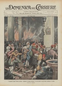 Masakry w azjatyckiej Turcji, tysiące Ormian spalonych żywcem przez Turków w kościele katolickim w Adana