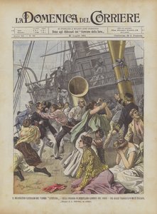 Dramatyczny wrak statku Lusitania Vapor na plaży Ferryland (Ameryka Północna)?