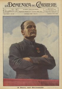 Il Duce, w dziesięcioletnim