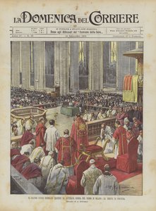 Wielki Synod Diecezjalny, który odbył się w zeszłym tygodniu w katedrze w Mediolanie, sesja zamykająca autorstwa Achille Beltrame