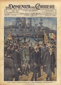 Król w Wenecji autorstwa Achille Beltrame