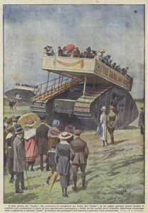 Po wojnie czołgów autorstwa Achille Beltrame