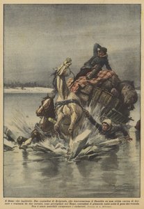 Rzeka, która połyka autorstwa Achille Beltrame