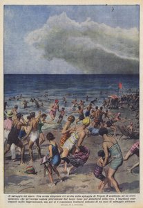 Miraż na morzu autorstwa Achille Beltrame