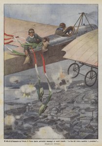Lot dAnnunzia nad Triestem, Il Poeta wysyła naszym braciom patriotyczne przesłanie?