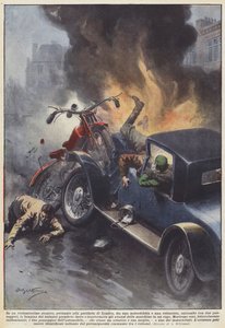 W brutalnym starciu, które miało miejsce na obrzeżach Londynu, między motocyklem a motocyklem?