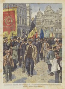 Agitacja polityczna w Belgii, procesja 300 stowarzyszeń idzie do burmistrza Brukseli?