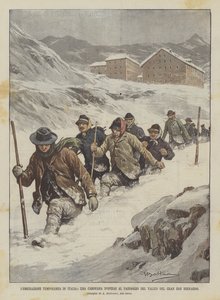 Tymczasowa migracja do Włoch, na skrzyżowaniu przełęczy Gran San Bernardo będzie kursować karawana