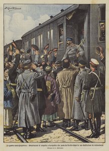 Wojna rosyjsko-japońska, demonstracje sympatii dla Kuropatkina, który wyrusza z Harbinu po swoim?