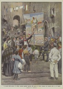 Poezja wojny, najnowsze popularne piosenki inspirowane wojną w Libii są już dostępne? autorstwa Achille Beltrame