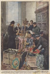 Rozbiórka cerkwi w Rosji
