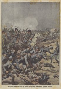 Zwycięska ofensywa Rosjan, Austriacy ścigani przez kawalerię w rejonie Czernowitz