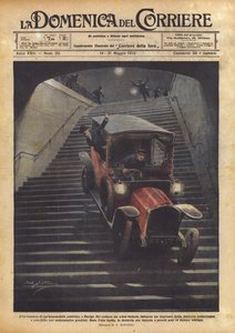 Przygoda publicznego samochodu w Paryżu