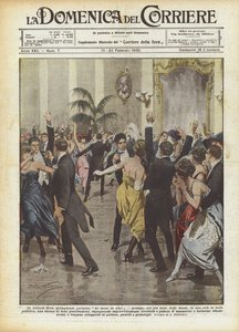 Zuchwałość paryskiej zbrodni autorstwa Achille Beltrame