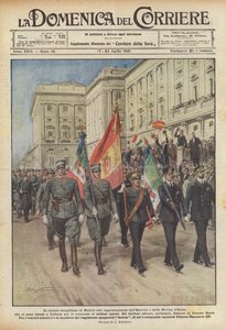 Uroczyste przyjęcia w Madrycie dla reprezentacji Armii i Marynarki Wojennej Włoch?