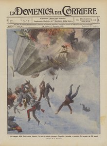Nieszczęścia niemieckiej floty powietrznej, synchronizacja i katastrofa nowego potężnego sterowca Zeppelin?