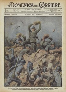 Lepic obrona Alpini batalionu Feltre na Cima Valderoa