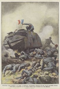 Bohaterstwo dyrygenta czołgu we Francji