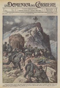 W rejonie Fassa (Avisio) po zaciętej walce wojska alpejskie zajęły nierówny szczyt Cauriol?