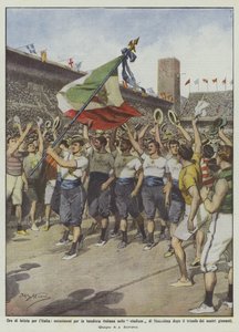 Godziny radości dla Włoch, później entuzjazm dla włoskiej flagi na sztokholmskim stadionie?