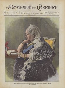 HM Queen Victoria zmarła w Anglii w zamku Osborne na 22. Corr