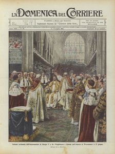 Uroczysta ceremonia koronacji Jerzego V na króla Anglii i Irlandii w opactwie?