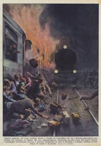 Tragiczny moment autorstwa Achille Beltrame