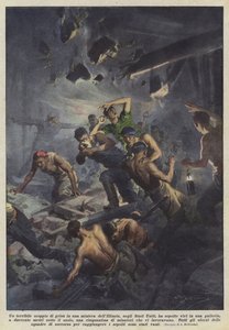Straszny wybuch grisu w kopalni Illinois w USA pogrzebał cię żywcem? autorstwa Achille Beltrame