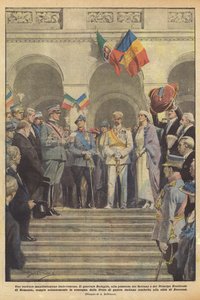 Serdeczna demonstracja włosko-rumuńska