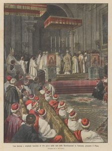 Wspaniała i oryginalna funkcja obrządku greckiego w sali Beatyfikacji w Watykanie w obecności Papieża