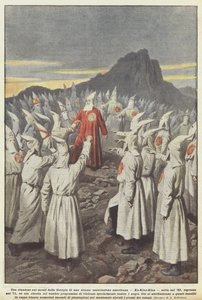 Spotkanie w górach Gruzji dziwnego amerykańskiego stowarzyszenia Ku-Klux-Klan?
