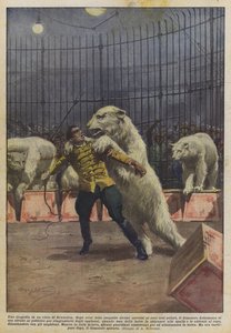 Tragedia w brukselskim cyrku autorstwa Achille Beltrame