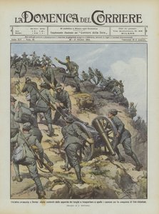 Kolejny postęp w Dernie, Alpini zmuszeni przez szorstkość miejsc do dźwigania na ramionach?