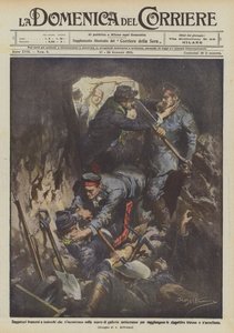 Saperzy francuscy i niemieccy, którzy spotykają się w podziemnych tunelach, żeby się zebrać?
