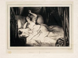 Awake (Przebudzenie) autorstwa Achille Devéria