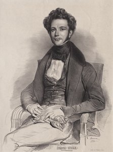 Henri Herz, pianista autorstwa Achille Devéria