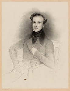 Portret de Savigny’ego autorstwa Achille Devéria