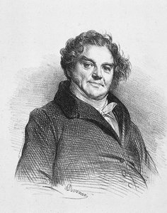 Portret Vidocqa autorstwa Achille Devéria