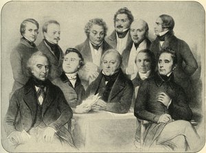 Rząd Tymczasowy Drugiego Francuskiego autorstwa Achille Devéria