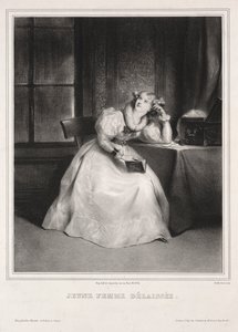 Zaduma. autorstwa Achille Devéria